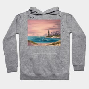 Seascape with a Lighthouse Hoodie